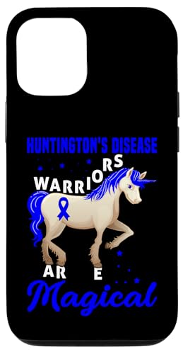 Hülle für iPhone 12/12 Pro Zauberhaftes Einhorn der Huntington-Awareness Warriors von Huntingtons Disease Awareness Products (Lwaka)