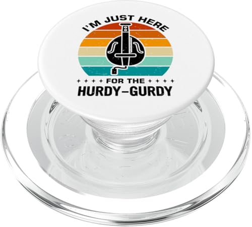 Drehleier Spruch PopSockets PopGrip für MagSafe von Hurdy Gurdy Designs