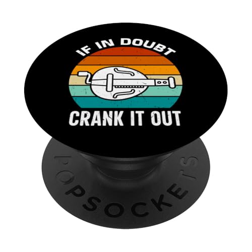 Drehleier Spruch PopSockets mit austauschbarem PopGrip von Hurdy Gurdy Designs