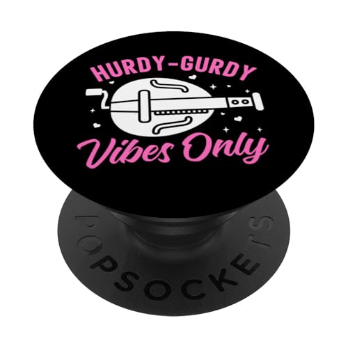 Drehleier Spruch PopSockets mit austauschbarem PopGrip von Hurdy Gurdy Designs