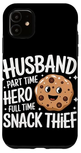 Hülle für iPhone 11 Ehemann Ehemann Teilzeitheld Vollzeit-Snackdieb von Husband Men Husbands