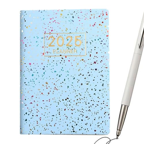 2025 Agenda Book, A7 English Planner 2025, Weekly Monthly Note Planner, Daily Task To-Do Book, Compact A7 Planner 2025, Daily Schedule Organizer 2025, Portable To-Do List Planner, 2025 Planner for Hom von Huvqianu