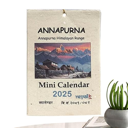 Kalender 2025 Wand,Abbaubarer Papierkalender,Wandkalender 2025,Urlaubswandkalender,Jahreswandkalender,Dekorativer Jahreskalender,Arbeitskalender 2025,Monatskalender 2025,Papierwandkalender von Huvqianu