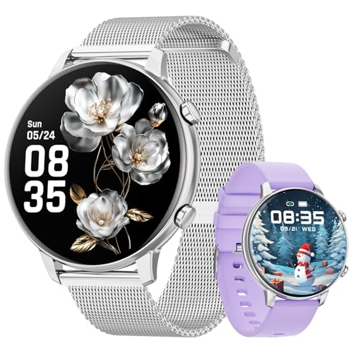 Hwagol Smartwatch Damen Herren, 1.39" Zoll Touchscreen Smart Watch mit Bluetooth Anrufe, Uhr Damen Herren mit 140+ Sportmodi SpO2 Pulsuhr Schlafmonitor Schrittzähler, Armbanduhr für iOS Android Hwagol Smartwatch Damen Herren, 1.39" Zoll Touchscreen Smart Watch mit Bluetooth Anrufe, Uhr Damen Herren mit 140+ Sportmodi SpO2 Pulsuhr Schlafmonitor Schrittzähler, Armbanduhr für iOS Android von Hwagol