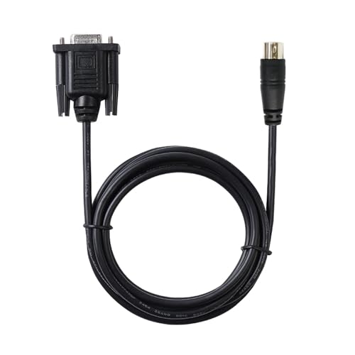 Hwmsza USB PTZ-Kamera VISCA IN RS-232C Serielles Kabel DB9-Buchse auf 8-poliges MI-N Din VISCA IN RS232 Serielles Steuerkabel von Hwmsza