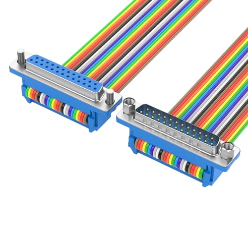 Hxyxbnhno DB25-Port-Kabel, PVC, 25-polig, DB25, parallel, männlich, weiblich, Kabel für Port-Gerät von Hxyxbnhno