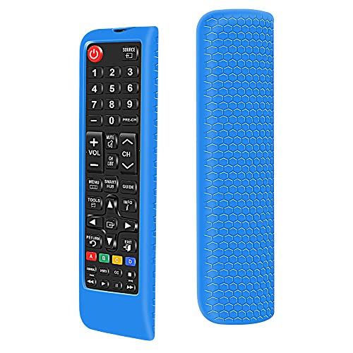 Silikon Hülle Schutzhülle für Samsung Smart TV Fernbedienung Samsung BN59-01315A BN59-01199F AA59-00666A BN59-01301A Remote Case Anti-Rutsch Stoßfest für Universal Samsung Fernbedienungen (Blau) von Hydream