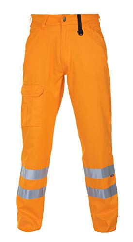 EN 471-RWS Summertrouser, orange von Hydrowear