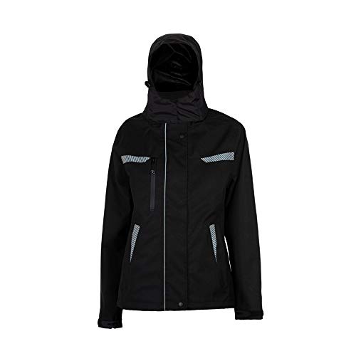 Hydrowear 04027000P-L KAMPEN Simply No Sweat Damen Parka, Black, Größe L von Hydrowear