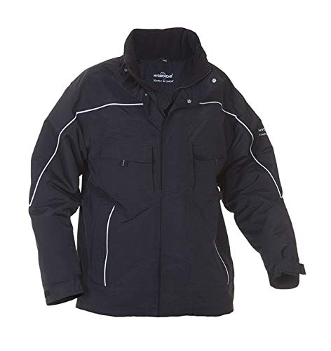 Hydrowear 42505 Rimini Canvaslook-Pilotenjacke Schwarz Größe XL von Hydrowear