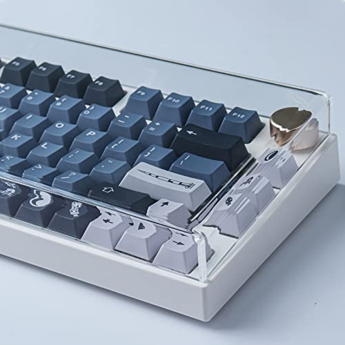 Hyekit Hochwertige Acryl-Tastatur-Abdeckung, transparent, Staubschutz für mechanische Tastaturen mit 87 Tasten / TKL (35 x 13 x 1,8 x 1,8 cm) von Hyekit