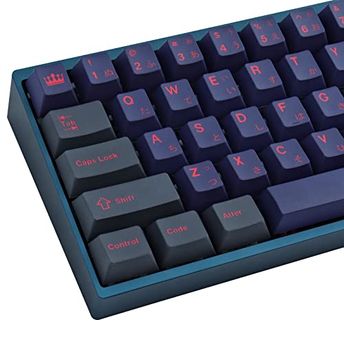 PBT-Tastenkappen, 129 Tasten, alte Tastenkappen, Arthur Dye-Sublimation, Kirsch-Profil, benutzerdefinierte japanische Tastenkappen für Cherry Gateron MX Switches mechanische Tastaturen von Hyekit