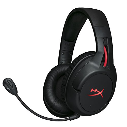 HyperX Cloud Flight - Wireless Gaming Headset, with Long Lasting Battery Up to 30 Hours of Use, Detachable Noise Cancelling Microphone, Red LED Light, Bass, Comfortable Memory Foam, PS4, PC, PS4 Pro von HyperX