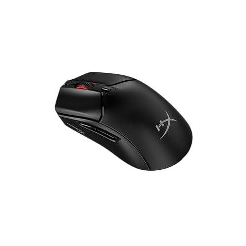 HyperX Pulsefire Haste 2 Core Wireless - Gaming-Maus für PC, Lange Akkulaufzeit, leicht, benutzerdefinierter Kernsensor, duale drahtlose Konnektivität, Schwarz von HyperX