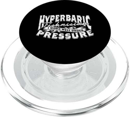 Überdrucktechnologe Überdrucktechniker PopSockets PopGrip für MagSafe von Hyperbaric Technician Gifts for Women and Men