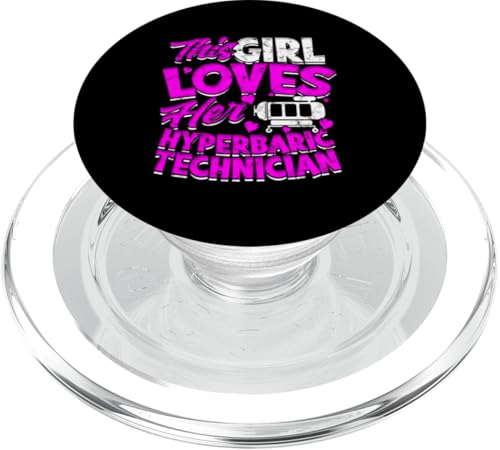 Überdrucktechnologe Überdrucktechniker PopSockets PopGrip für MagSafe von Hyperbaric Technician Gifts for Women and Men