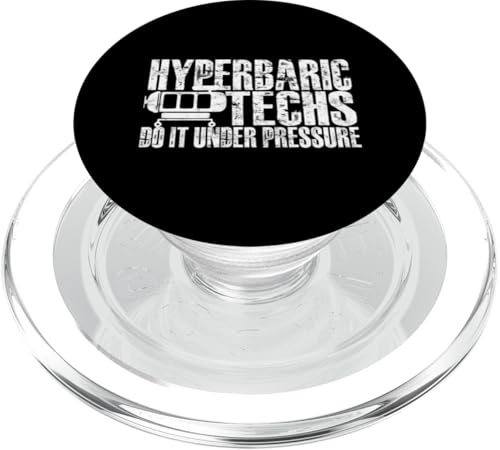 Überdrucktechnologe Überdrucktechniker PopSockets PopGrip für MagSafe von Hyperbaric Technician Gifts for Women and Men