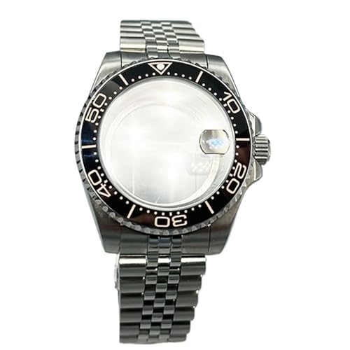 Hyuwdai 1 x 40 mm Herrenuhr NH35 NH36 Gehäuse Saphir-Edelstahlgehäuse modifiziertes mechanisches Gehäuse, Nr. 54, Dense bottom Hyuwdai 1 x 40 mm Herrenuhr NH35 NH36 Gehäuse Saphir-Edelstahlgehäuse modifiziertes mechanisches Gehäuse, Nr. 54, Dense bottom von Hyuwdai