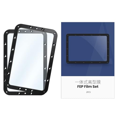 HzdaDeve 2PCS FEP Film für Anycubic Photon Mono 2 Release Filme 197x131x0.15MM Harz Tank FEP Harz MwSt Film Set für 3D Harz Drucker Zubehör Ersatz von HzdaDeve