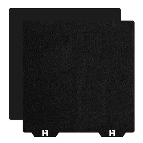 HzdaDeve Upgrade 355x355mm Doppelseitige strukturierte PEI Pro Bettplatte Für Voron 2.4 350 3D Drucker Flex Blatt Aufkleber Abnehmbare Build Surface Platform Mat von HzdaDeve