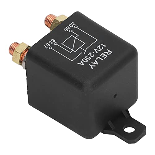 Auto-Starter-Relais, Auto, 4 Anzahl der Pins, Start-Relais, Hoch, 4-polig, 12 V, 250 A, Rasenmäher-Motorstarter von Hztyyier