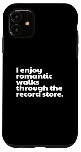 LP Record Ich genieße romantische Spaziergänge durch den Plattenladen Hülle für iPhone 11 von I Enjoy Romantic Walks LP Record Collector Gift