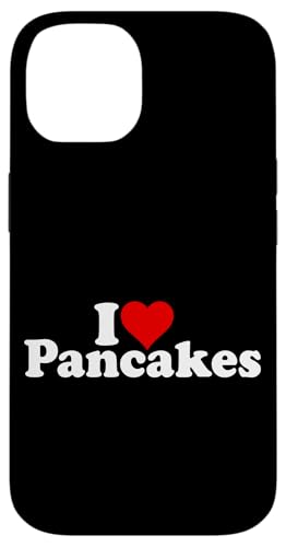 Hülle für iPhone 14 I love heart pancakes hot cake grill cake FLAPJACKS von I HEART LOVE PANCAKES