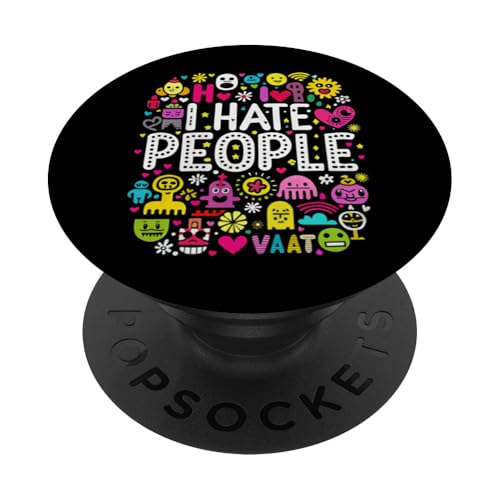 I Hate People PopSockets mit austauschbarem PopGrip von I Hate People