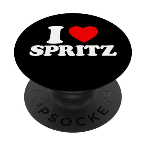 I LOVE SPRITZ X Ich liebe Spritz - Exzessiver Alkoholkonsum PopSockets Klebender PopGrip von I LOVE ALCOHOL SHOP - ICH LIEBE ALKOHOL SHOP