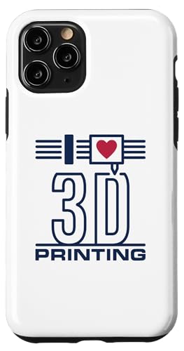 I Love 3D Printing - Düse und Filament für 3D-Drucker Hülle für iPhone 11 Pro von I Love 3D Printing Minimal Designs