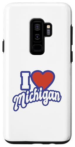 Hülle für Galaxy S9+ Ich liebe Michigan von I Love Cities