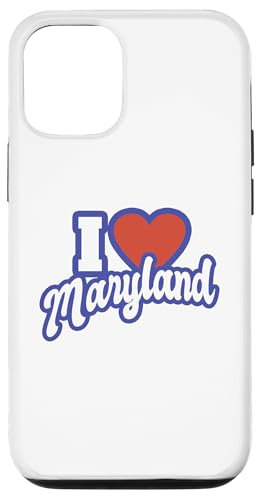 Hülle für iPhone 13 Ich liebe Maryland von I Love Cities