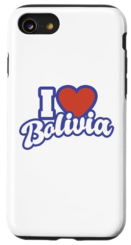 Hülle für iPhone SE (2020) / 7 / 8 Ich liebe Bolivien von I Love Countries