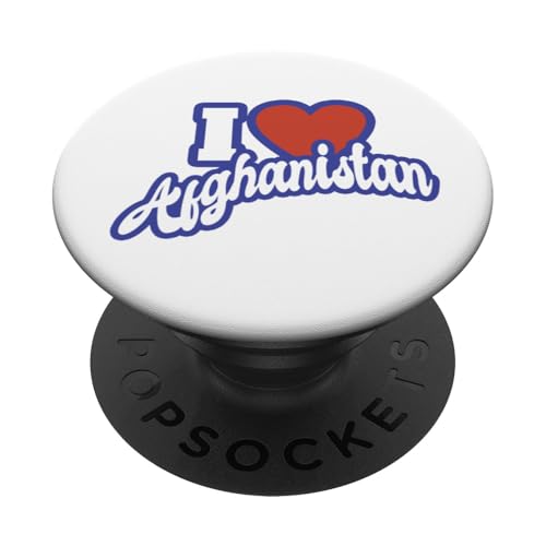 Ich liebe Afghanistan PopSockets mit austauschbarem PopGrip von I Love Countries