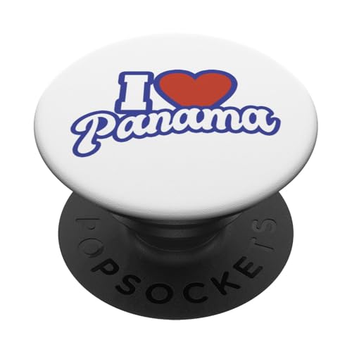 Ich liebe Panama PopSockets mit austauschbarem PopGrip von I Love Countries