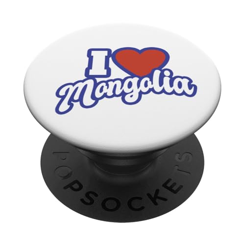 Ich liebe die Mongolei PopSockets mit austauschbarem PopGrip von I Love Countries