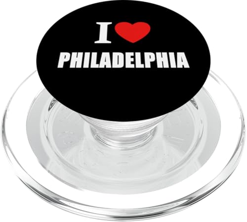 Ich liebe Philadelphia Souvenir Memory PopSockets PopGrip für MagSafe von I Love Inspirational Motivational Designs