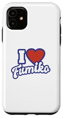 Hülle für iPhone 11 Ich liebe Fumiko von I Love Names