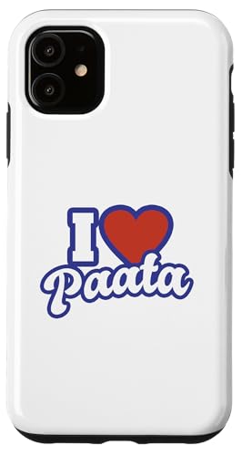 Hülle für iPhone 11 Ich liebe Paata von I Love Names