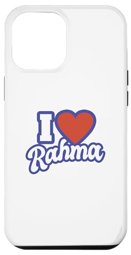 Hülle für iPhone 12 Pro Max Ich liebe Rahma von I Love Names