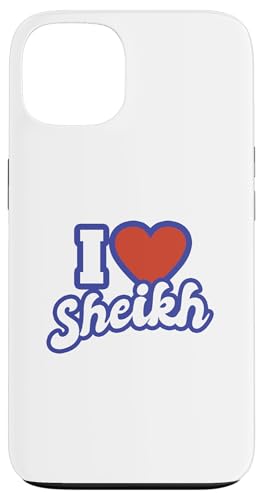 Hülle für iPhone 13 Ich liebe Sheikh von I Love Names