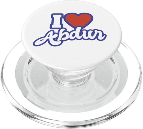 Ich liebe Abdur PopSockets PopGrip für MagSafe von I Love Names