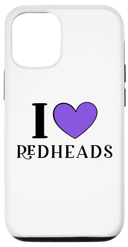 Hülle für iPhone 14 Pro Ich liebe Rothaarige von I Love Redheads