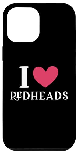 Hülle für iPhone 14 Pro Max Ich liebe Rothaarige von I Love Redheads