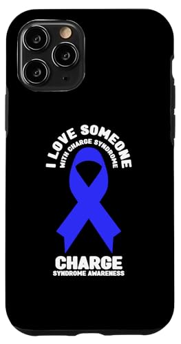 Hülle für iPhone 11 Pro Ich liebe jemanden mit Bewusstsein für das Charge-Syndrom von I Love Someone With Charge Syndrome Apparel.