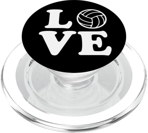 Ich liebe Volleyball PopSockets PopGrip für MagSafe von I Love Stuff Designs