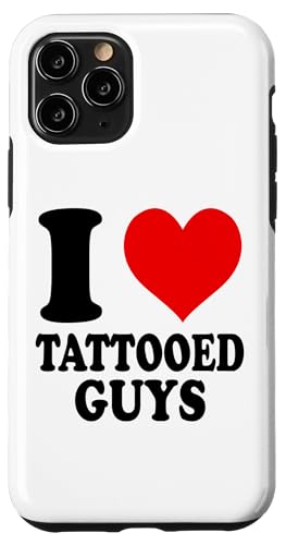 Hülle für iPhone 11 Pro I Love Tattooed Guys von I Love... Apparel