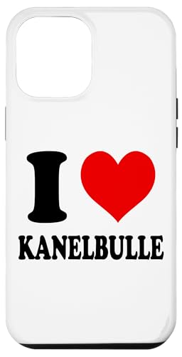 Hülle für iPhone 12 Pro Max I Love Kanelbulle von I Love... Apparel