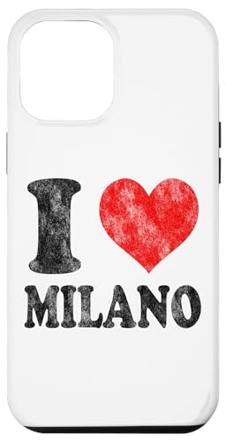 Hülle für iPhone 12 Pro Max I Love Milano Italien Vintage von I Love... Apparel