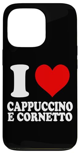 Hülle für iPhone 13 Pro I Love Cappuccino e Cornetto von I Love... Apparel